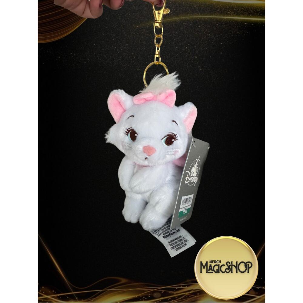 2025 Disney Parks Japan Aristocats Cat Plush Keychain Marie
